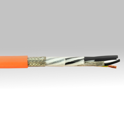 Servo PE/PUR-C Tinned Copper Screen Power Control Hybrid Cable