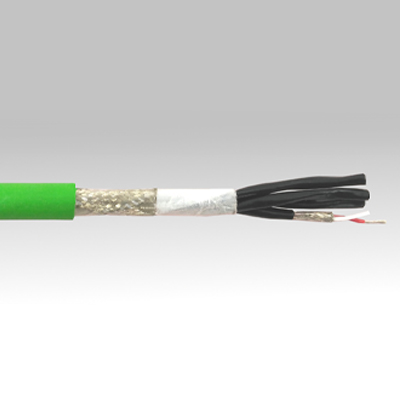 300V PE/PUR-C Tinned Copper Screen Encoder Cable