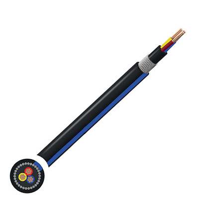 0.6/1kV SANS 1507-3 Steel Wired Armoured PVC Insulation PVC Sheath Cable