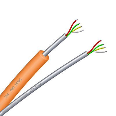 4 Cores Encapsulated/ Bare Quadline TEC Downhole Cable